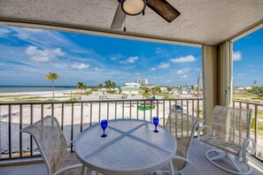 Outdoor dining - Pelican Watch #208 - Beachfront (Fort Myers Beach)