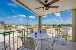 Outdoor dining - Pelican Watch #208 - Beachfront (Fort Myers Beach)