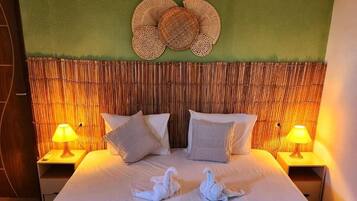 Suíte conforto | 1 quarto, roupa de cama