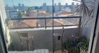 3-bedroom apartment in wonderful João Pessoa with AC, fitness room