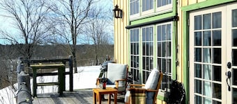 Hilltop Chalet with Stunning Forest Views Between Historic Westport and Perth