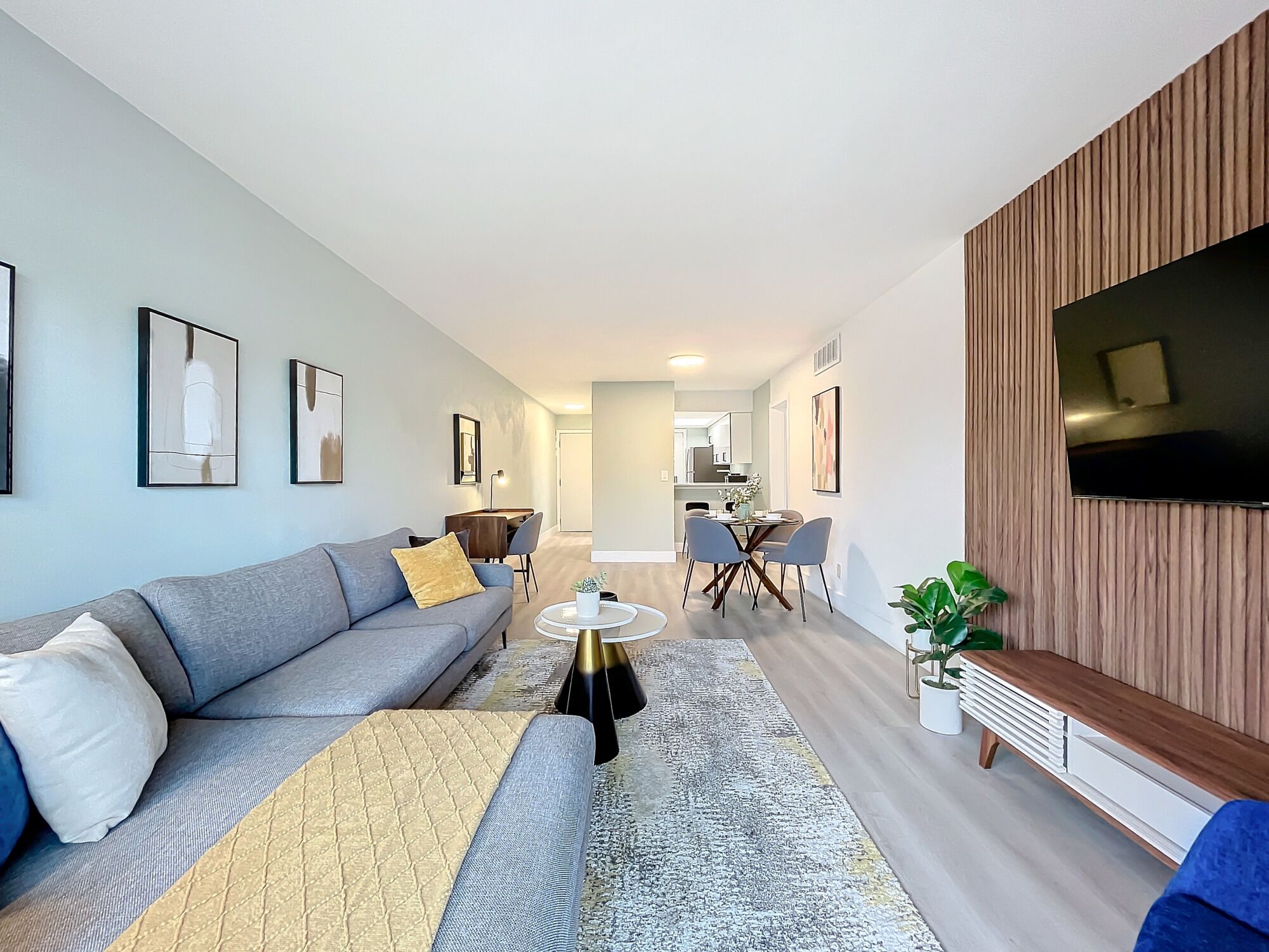 Télévision LCD de 55 pouces avec chaînes numériques