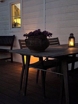 Opções para refeição ao ar livre