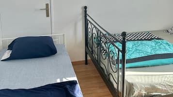 2 dormitorios, tabla de planchar con plancha, wifi y ropa de cama