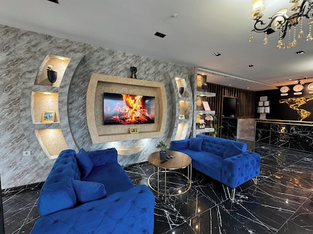 Reception. Grand Lara Hotel & Apartments