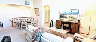 Updated, furnished 2 bd/2bth condo with attached garage in fabulous Elk Grove!