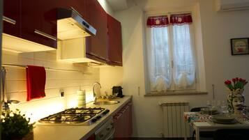 Kühlschrank, Ofen, Herdplatte, Geschirrspüler