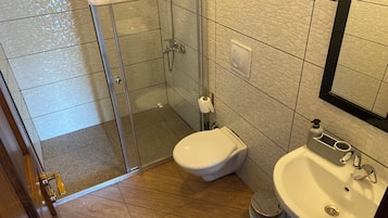 Standard Double or Twin Room, Mountain View | Bathroom | Shower, hair dryer, towels, soap