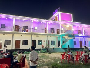 Façade de l’hébergement