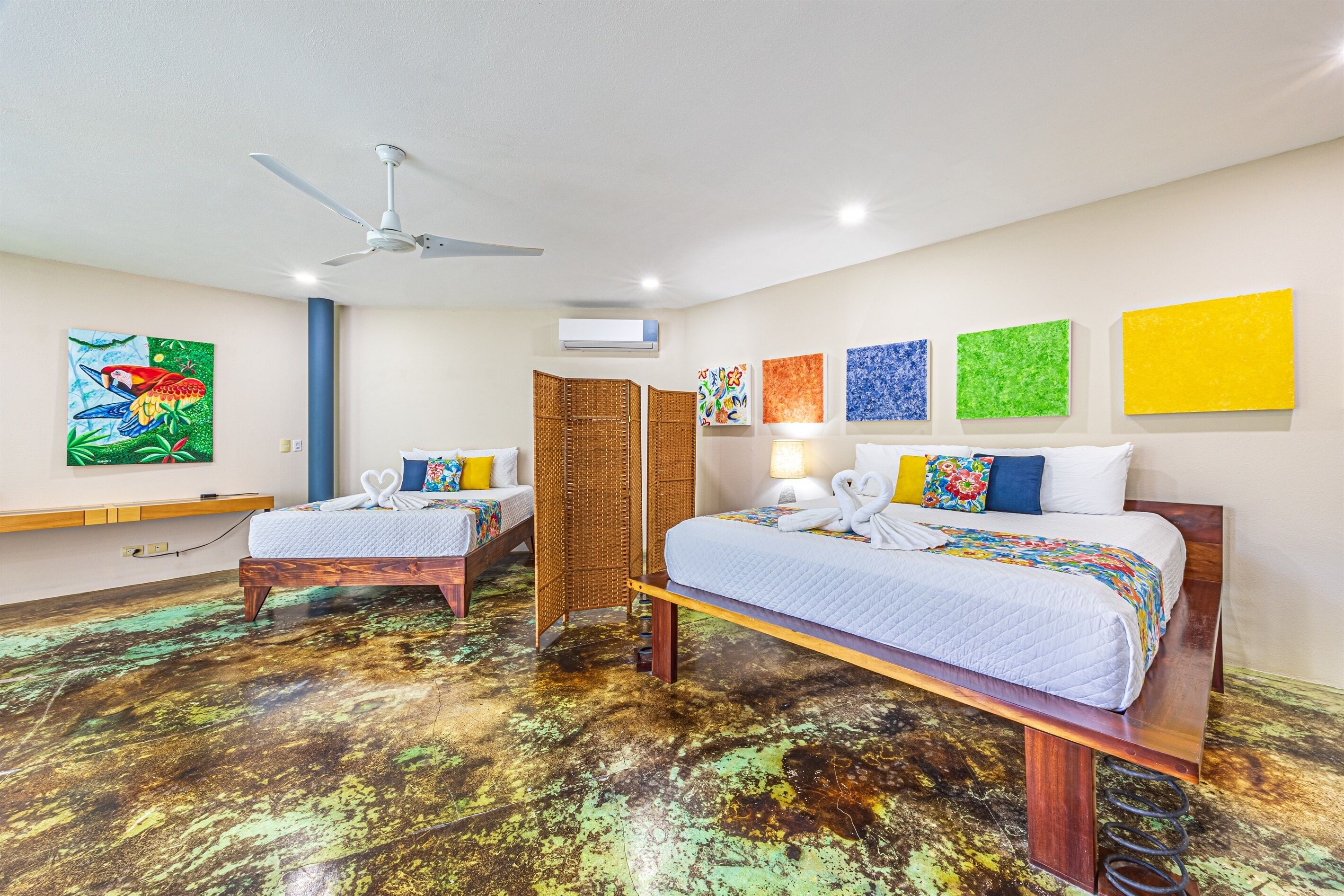 6 bedrooms, iron/ironing board, free WiFi, bed sheets