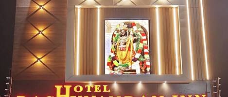 Majoituspaikan julkisivu