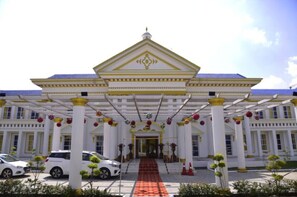 Façade de l’hébergement