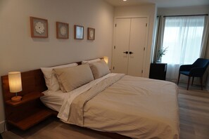 2 makuuhuonetta, silitysrauta/-lauta, Wi-Fi, vuodevaatteet