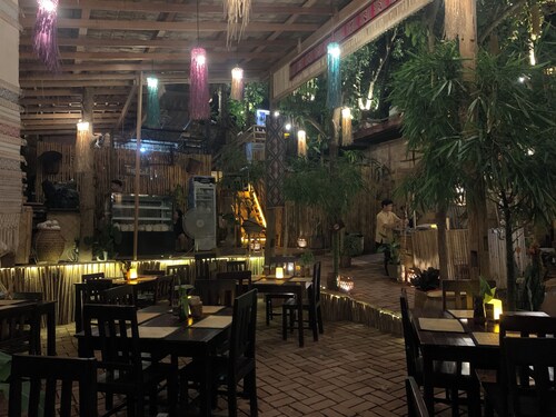 Heart of Historical Area; walk shops, night market