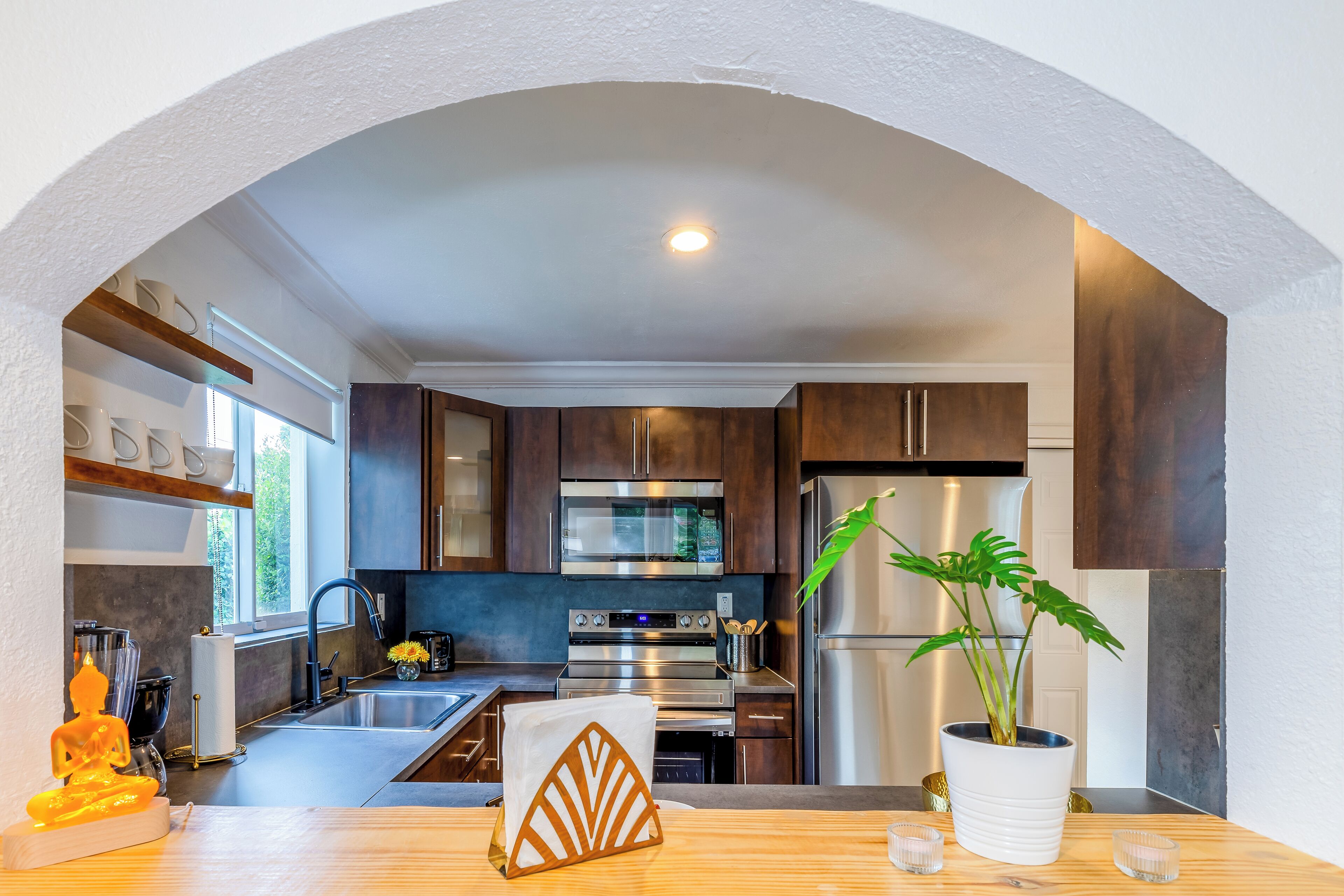 Microwave, oven, stovetop