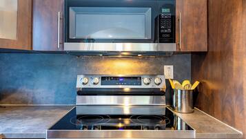 Microwave, oven, stovetop