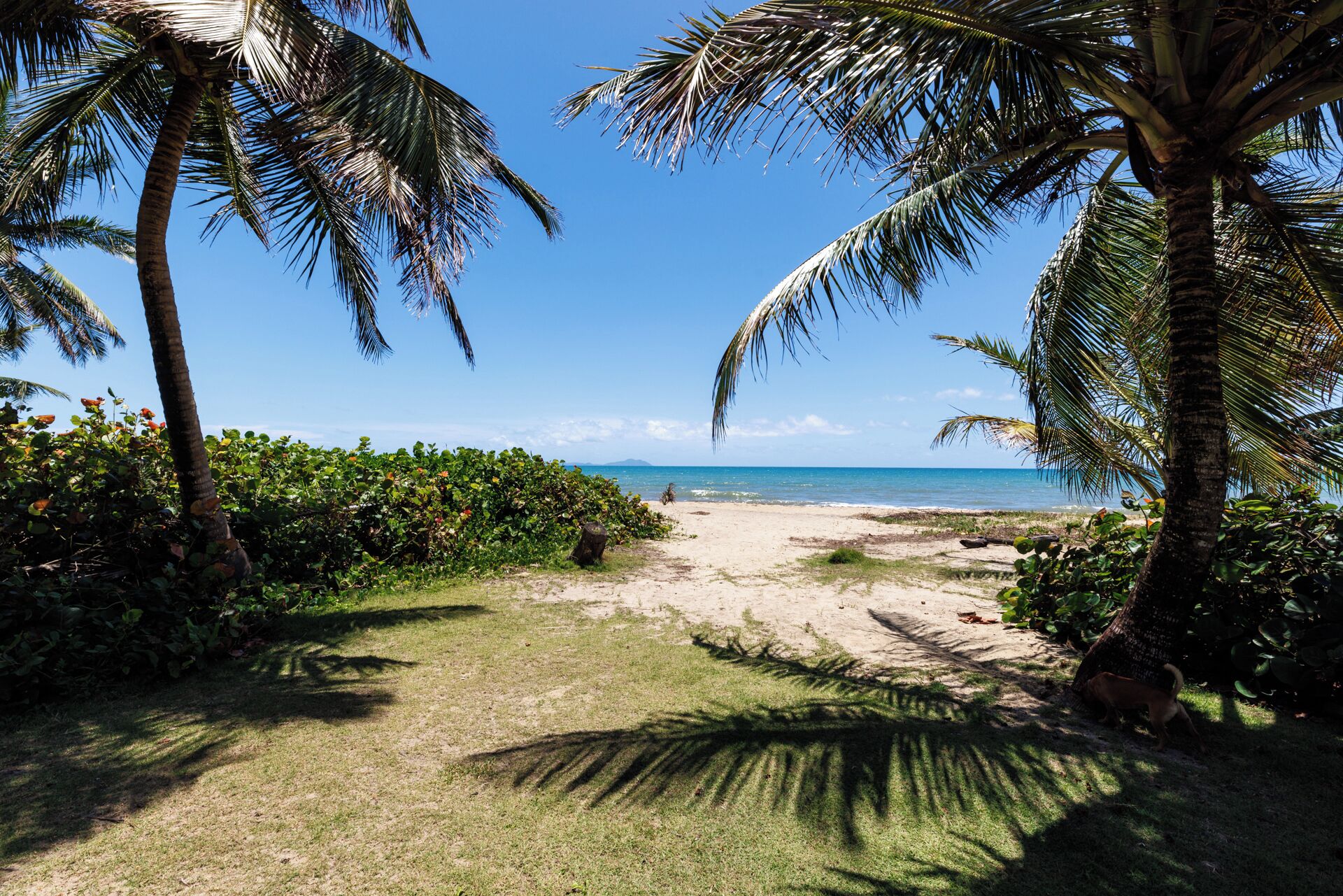 Beach nearby, sun loungers, beach towels