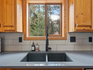 Interior - Serene Mountain Cabin with Fun Arcade, Private Hot Tub & Forest Views, Sleep 6 (Divide)