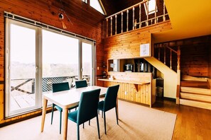 Dining - Great view Lake Toya 2bedroom log cabin (Toyako)