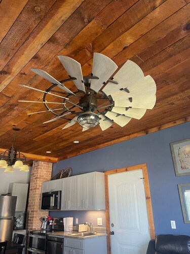 Country living in this cute one-bedroom renovated farmhouse from 1898. 