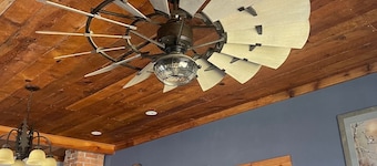 Country living in this cute one-bedroom renovated farmhouse from 1898. 