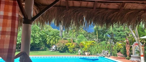 Alberca al aire libre