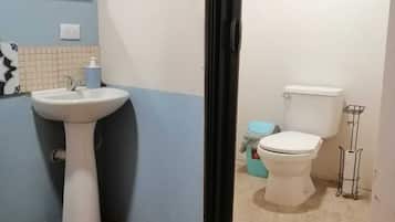 Towels, soap, toilet paper