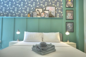 1 chambre, fer et planche à repasser, Wi-Fi gratuit, draps fournis