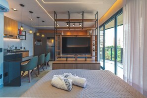 1 Schlafzimmer, Bügeleisen/Bügelbrett, kostenloses WLAN, Bettwäsche