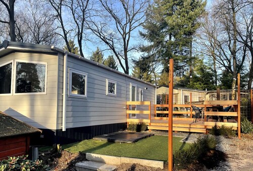 New luxury chalet at 't Veluws Hof AC/kids++/wifi