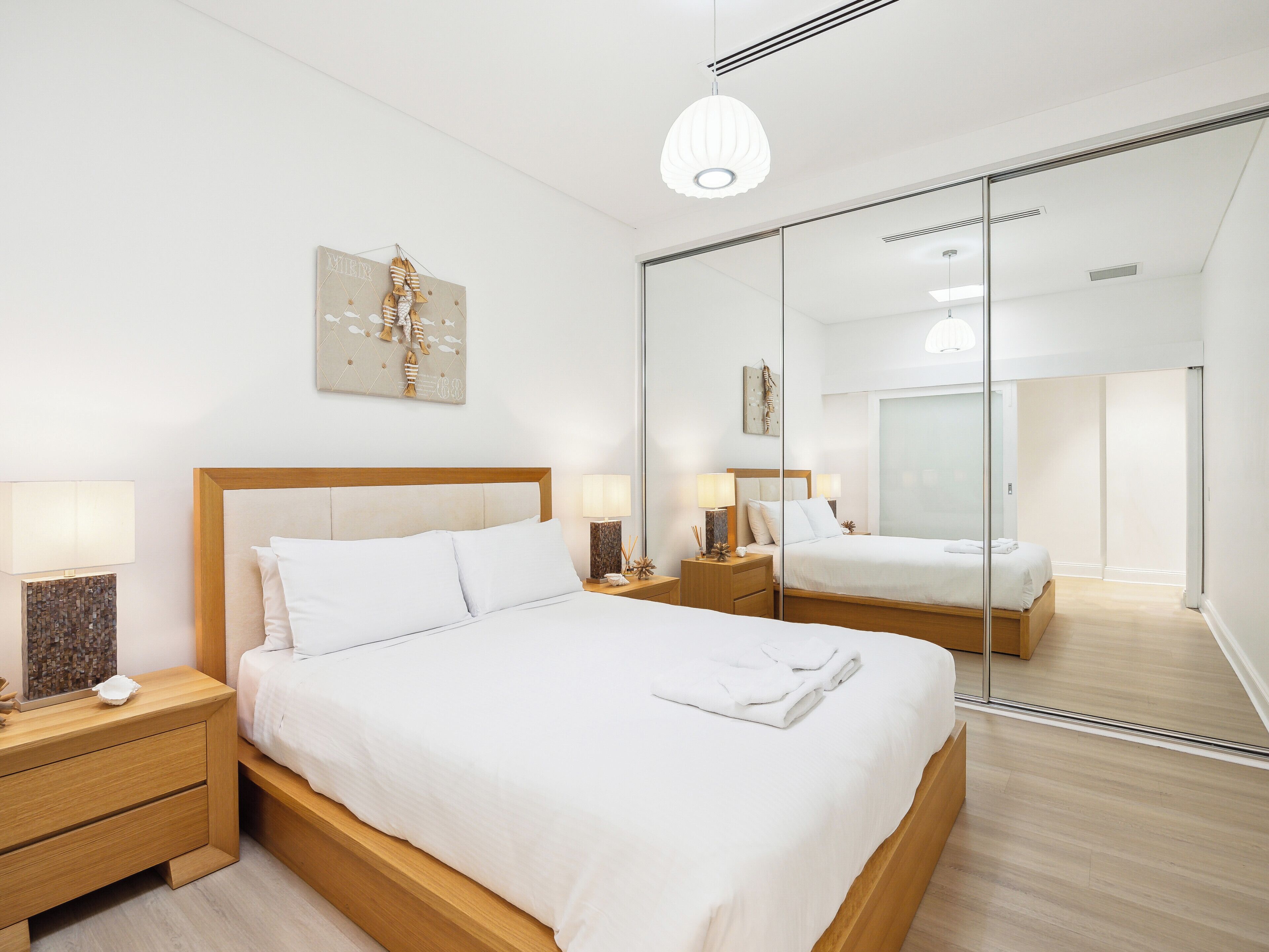 2 bedrooms, iron/ironing board, travel cot, WiFi