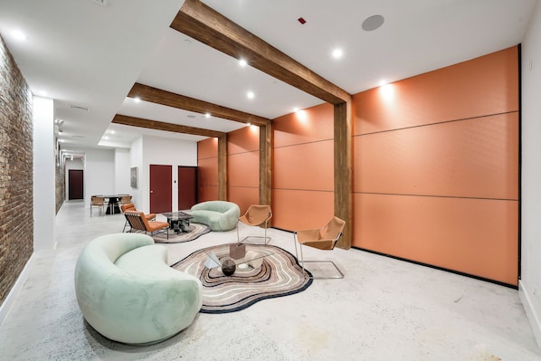 Premium Townhome, Multiple Bedrooms, Executive Level | Living area | 55-inch Smart TV with cable channels - Maison Rouge NYC (New York)