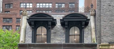 Fachada da propriedade