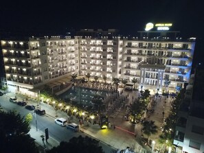 Front of property - evening/night - Amelia Mare Hotel (Golem)