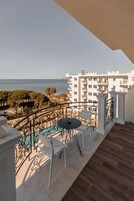 Deluxe Double Room, Balcony, Sea View | Beach/ocean view