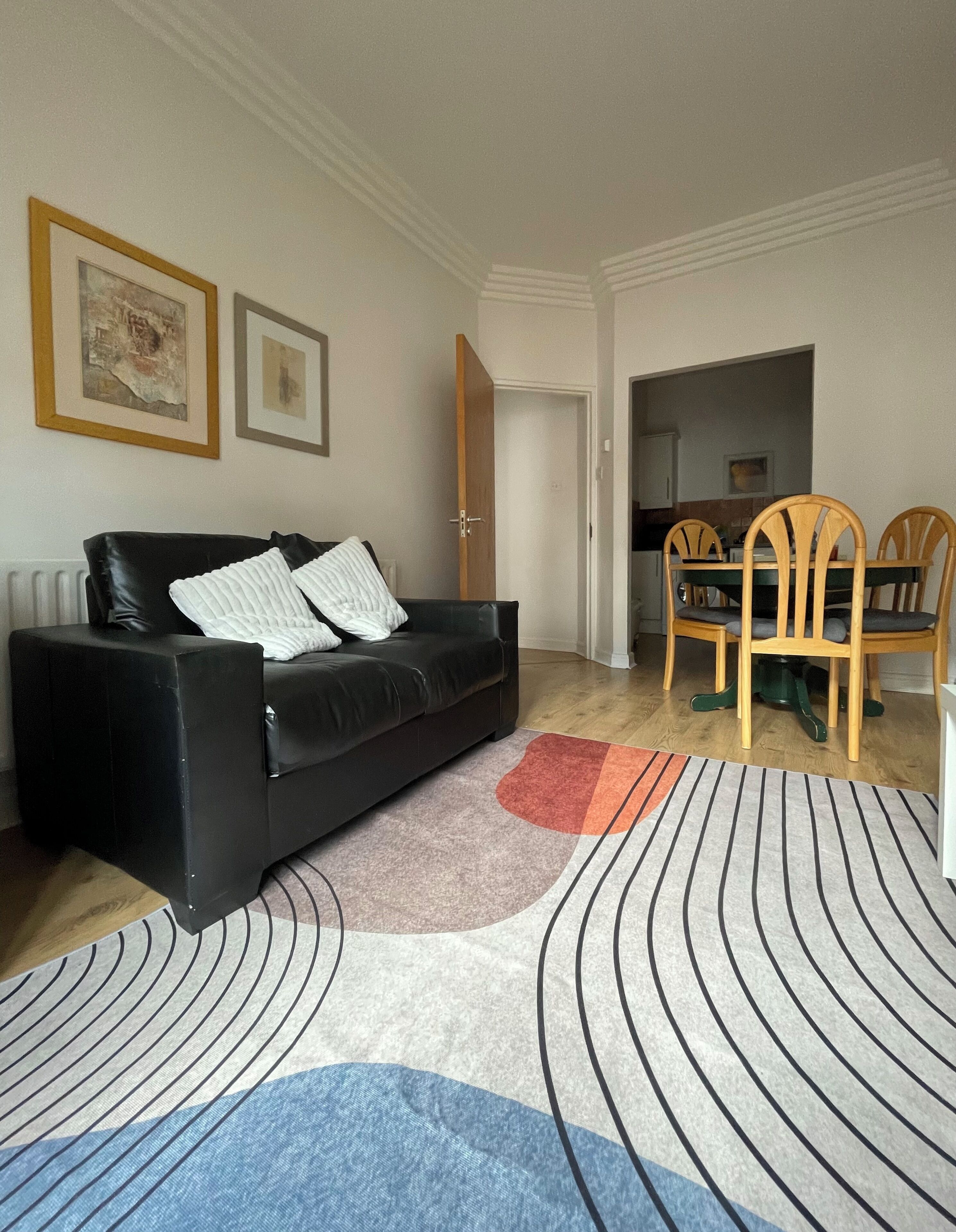 Comfort Apartment, Garden View | Living area | 24-inch TV with digital channels, Netflix, streaming services