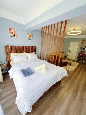 1 bedroom, desk, iron/ironing board, free WiFi - Comfy Apartment-Pool & Gym in Kilimani- Nairobi Near National Park (Nairobi)