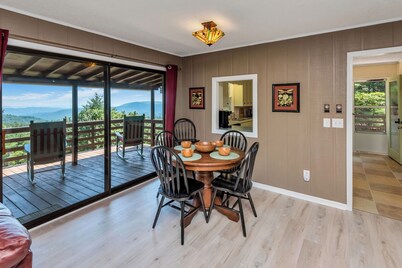 cabin off the Blue Ridge Parkway in Jefferson NC