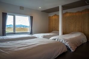 4 slaapkamers, een strijkplank/strijkijzer, gratis wifi