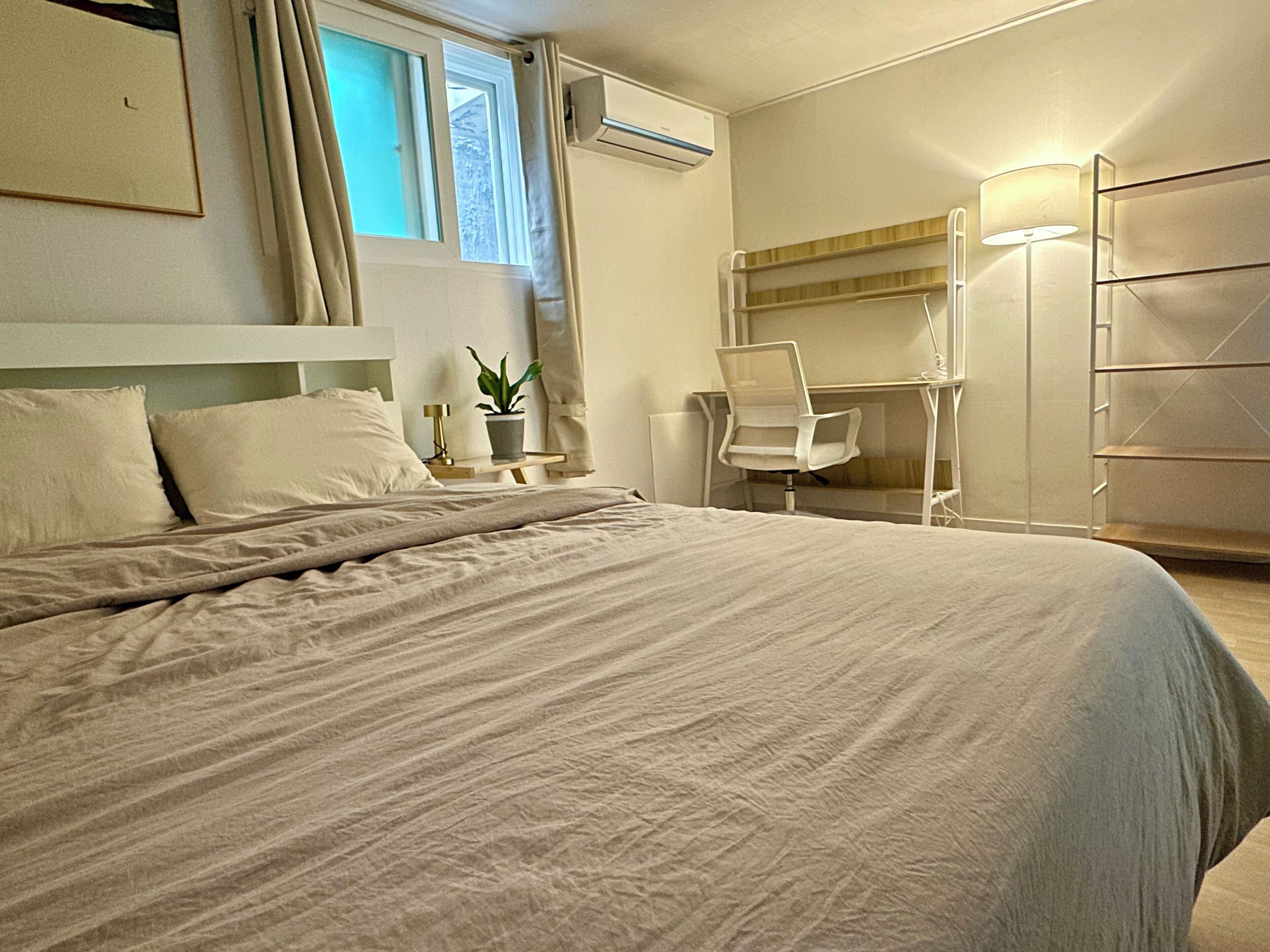 1 間睡房、Wi-Fi、床單