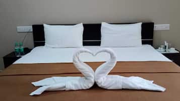 Economy tweepersoonskamer, 1 kingsize bed | Een strijkplank/strijkijzer, gratis wifi