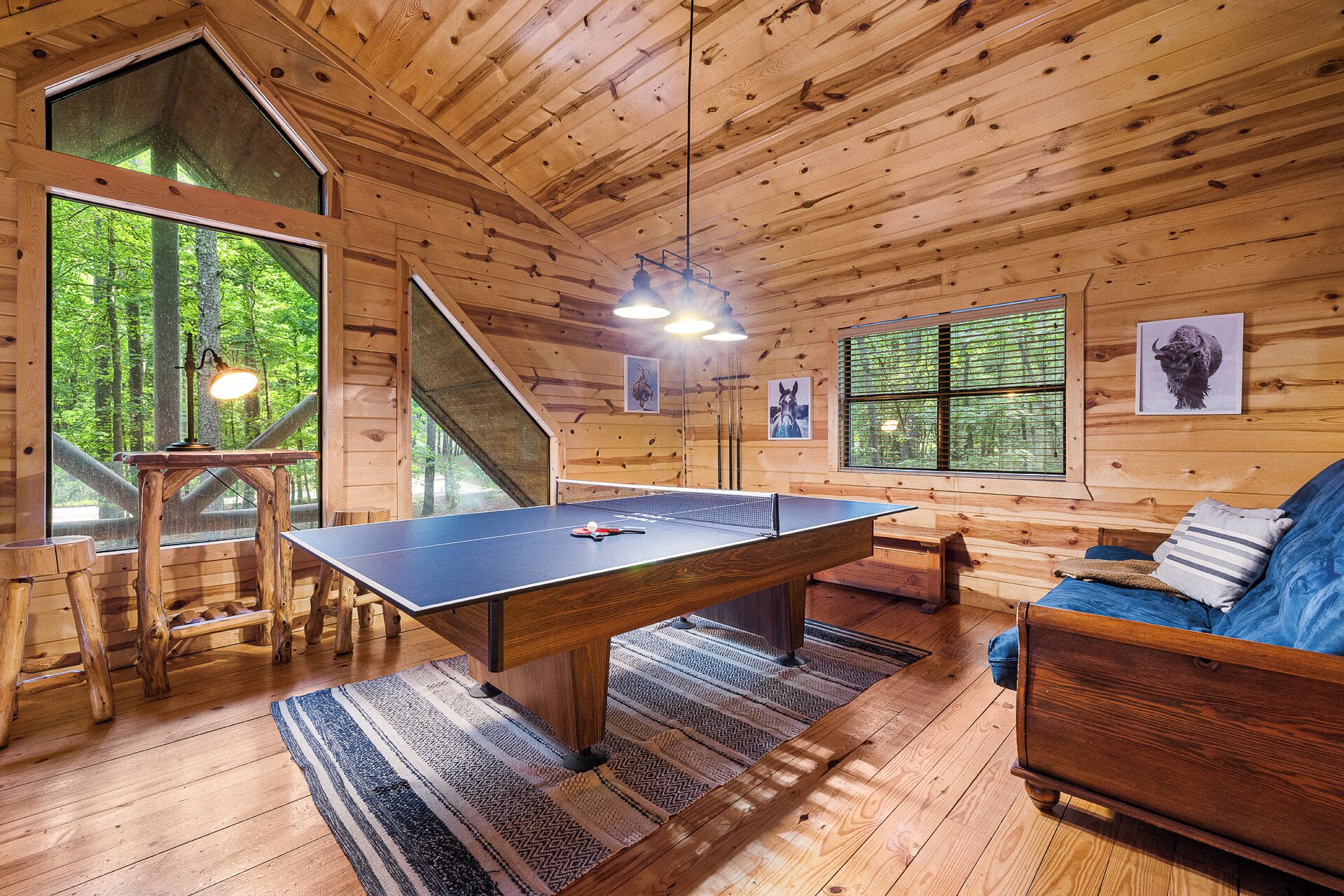 Luxury Cabin Near Lake - Sauna, Cold Plunge, Hot Tub, Fire Pit, & Games - Oklahoma
