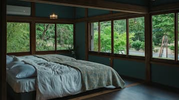 2 habitaciones, caja de seguridad en la habitación, wifi y ropa de cama