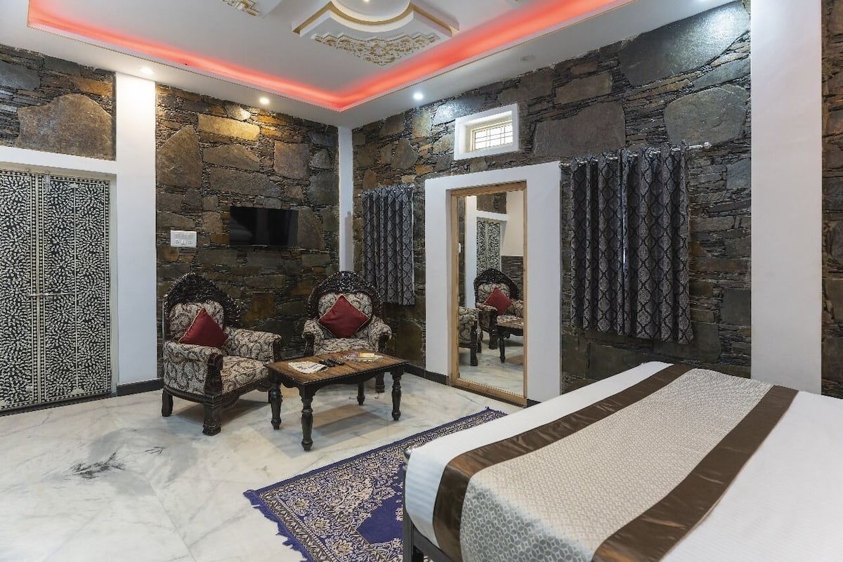Chambre Luxe, plusieurs chambres, balcon, vue montagne