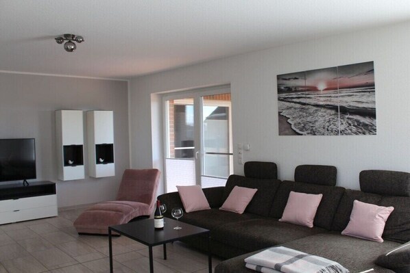 Fernseher, Kamin
