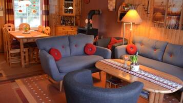 TV, DVD player, stereo