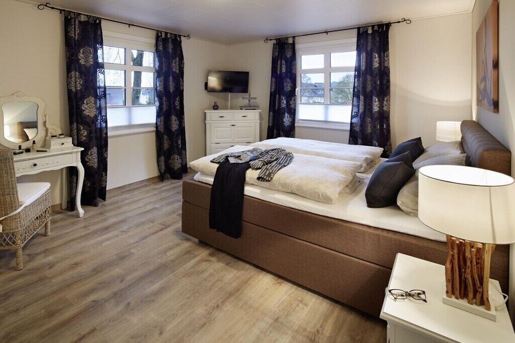 4 soveværelser, strygejern/strygebræt