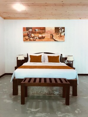 Deluxe-Doppelzimmer, Balkon, Gartenblick