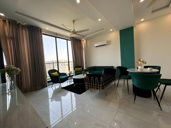 View from room - Peak Tower (Lahore)