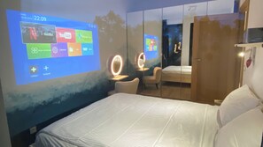 1 soverom, strykejern/-brett, reiseseng for barn og wi-fi (inkludert)